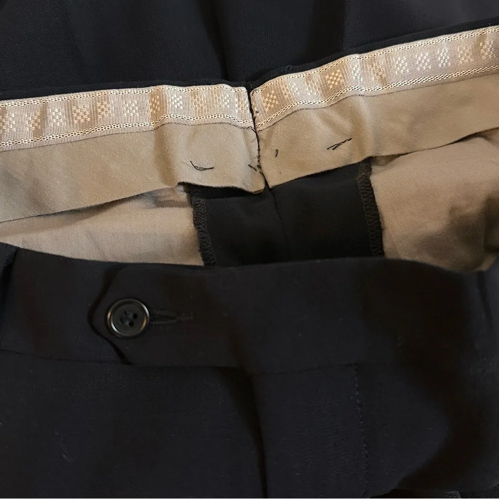 90’s Italian wool Arthur Chapnik Tailored Two-Piece Blazer Trousers suit 40R/31